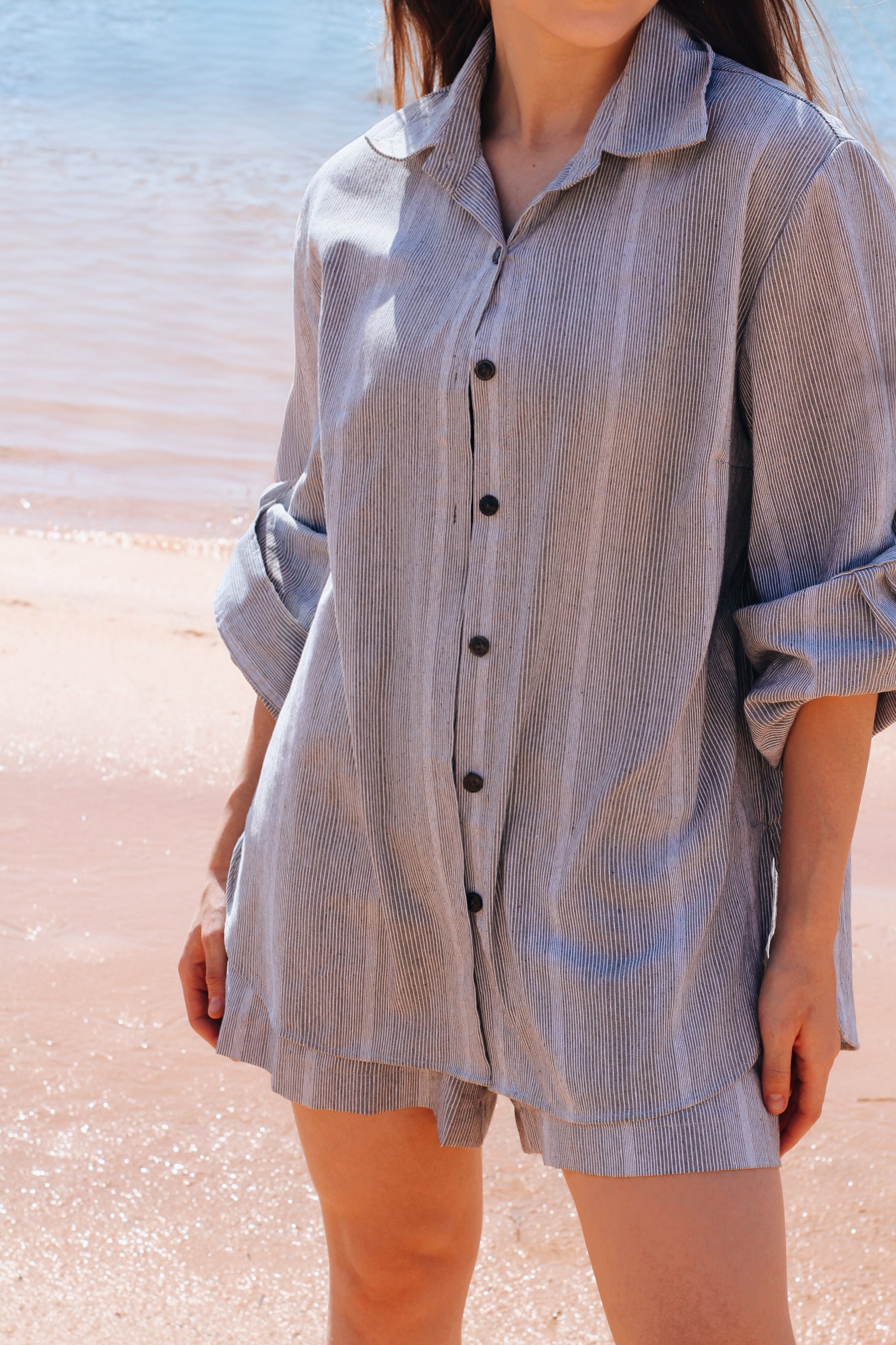 CAMISA SAND LISTRAS