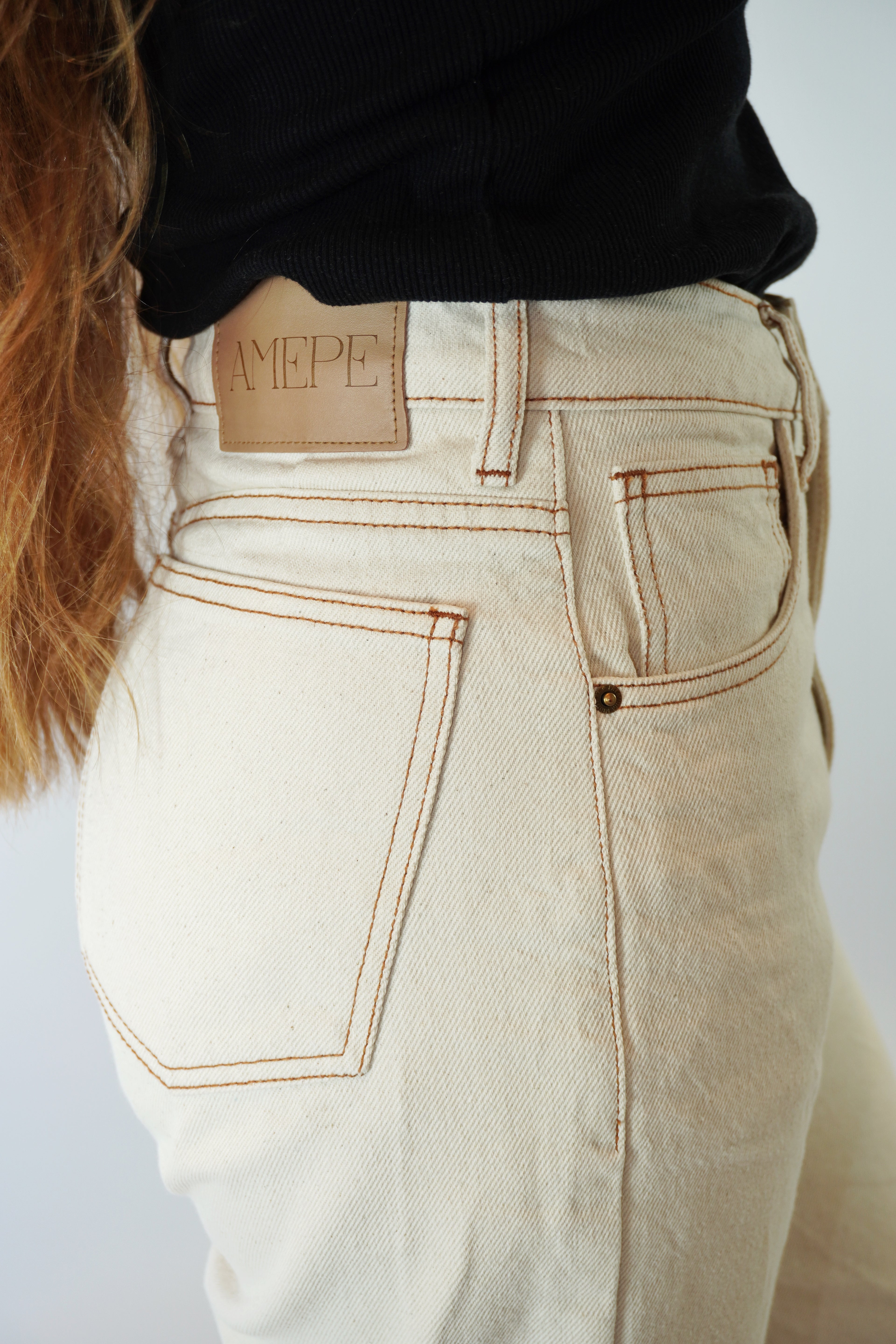 CALÇA RETA JEANS