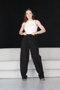 JEANS AMEPE BAGGY MARROM