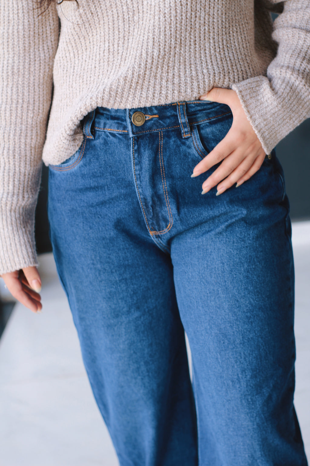 JEANS WIDE LEG BECA
