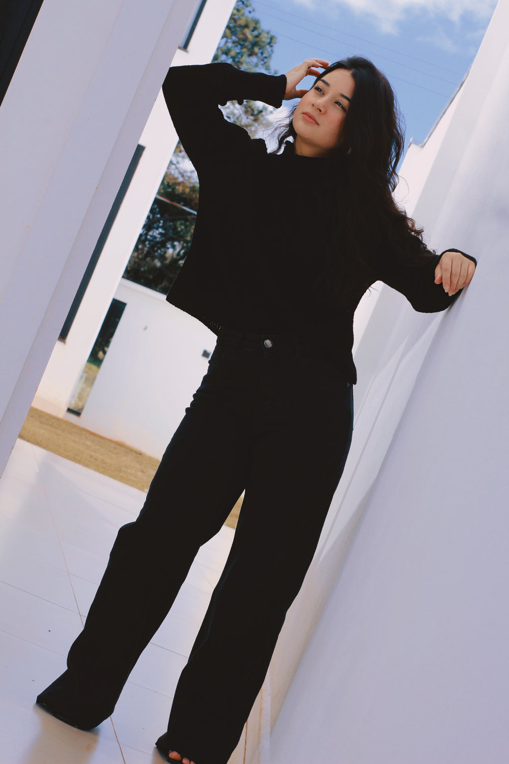 JEANS WIDE LEG CARLA